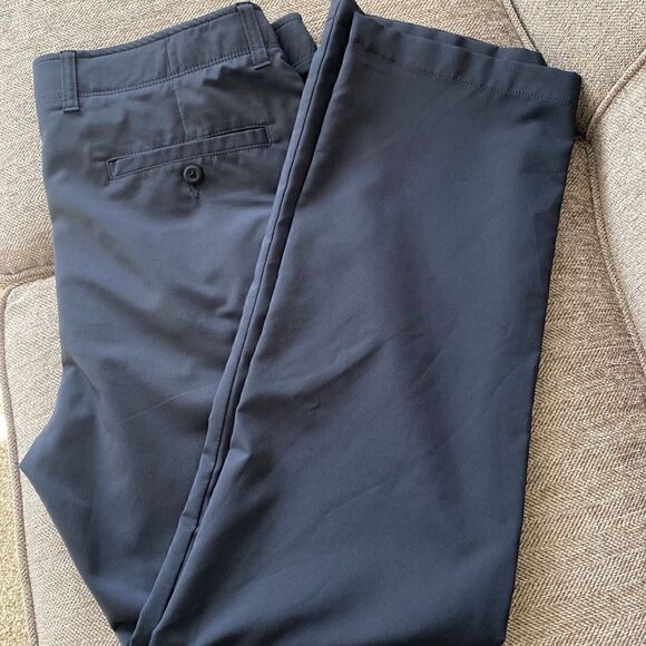 Roundtree & Yorke Bluish Performance Flex Pants Straight Leg Men's Size 34/30 - Picture 9 of 14